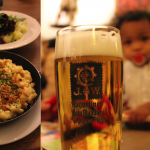 I love käsespätzle and Papa loves beer. Perfect combo.